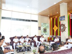 Perkuat Kerjasama Bilateral Indonesia dan India, Lanal Sabang Terima Kedatangan Kapal Perang Angkatan Laut India di Pulau Weh Sabang