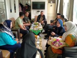 Penyambutan Kedatangan Danrem 012/TU Kolonel Inf Deni Gunawan di Simeulue