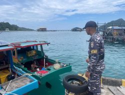 Cegah Terjadinya Kecelakaan di Laut, Babinpotmar Posal Jemaja Sosialisasi Kepada Nelayan Tentang Keamanan dan Keselamatan Saat Melaut