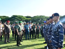 Maksimalkan Keamanan Saat Kunjungan Wakil Presiden RI di Wilayah Aceh, Komandan Lanal Sabang Ikuti Apel Gelar Pasukan PAM VVIP