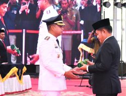 Asrena Danlantamal I Hadiri Pelantikan Pejabat Walikota Tebing Tinggi