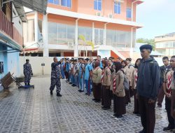 Spotmar Lanal Bintan Bekali Latihan Selam Dasar Kepada Siswa SMA/SMK Bintan Sebagai Bentuk Cinta Bahari Kepada Generasi Muda