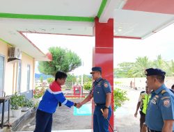 Kunjungan Danlanal Simeulue Ke GM Fuel Pertamina dan Wakil (FPM) di Kabupaten Simeulue