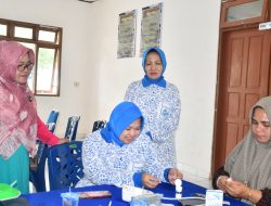 Lanal Simeulue Laksanakan Olahraga Bersama Dinas Kesehatan Kabupaten Simeulue