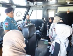 Aspotmar Danlantamal I Beri Pembekalan Kepada Program Pertukaran Mahasiswa Merdeka-4 USMI Medan, Serta Pengenalan Alutsista TNI AL