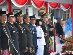 Komandan Lanal Bandung Hadiri Upacara Hari Lahir Pancasila Tahun 2024 Tingkat Kota Bandung