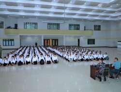 Aspers Danlantamal I Hadiri Pengumuman Hasil Uji Jasmani I Calon Taruna Akademi TNI TA 2024 Panda Kodam I Bukit Barisan