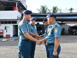 Penyegaran Organisasi, Danlanal Sibolga Pimpin Upacara Sertijab Danposal Barus