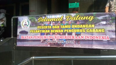 Pelantikan Pengurus Dewan Pimpinan Cabang Ikatan Pendukung Kemerdekaan Indonesia
