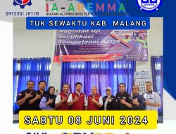 Tingkatkan Kompetensi, LSP GATENSI Gandeng IA-AREMMA Gelar Uji Kompetensi