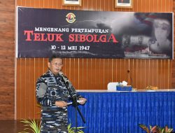 Danlantamal II : Pertempuran Laut Teluk Sibolga Merupakan Bentuk Patriot Seorang Jalasena