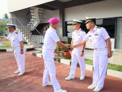 Danlantamal I Terima Kunjungan Kerja Dankodiklatal