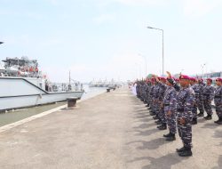 Asops Danlantamal I Lepas Keberangkatan Dua Kapal Perang Malaysia