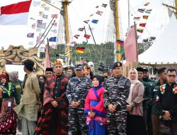 Sambut Kedatangan KRI Dewa Ruci Beserta Laskar Rempah, Danlanal Sabang Sampaikan Kota Sabang Pernah Berjaya Akan Rempah