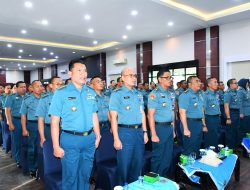 Wadan Lantamal I Ikuti Rakornas Hidrografi Tahun 2024 Melalui Vicon