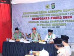 Kembangkan Inovasi, Polsek Mampang Prapatan Masuk 10 Nominasi Dalam Ajang ‘Kompolnas Awards’
