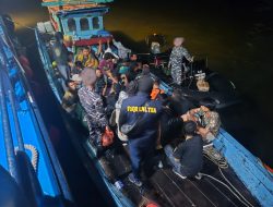 Lagi, Tim Gabungan F1QR Lanal TBA Bersama Kanwil DJBC Sumut dan KPPBC TMP C Teluk Nibung serta Kantor Imigrasi Kelas II TPI Tanjung Balai Amankan Puluhan PMI Non Prosedural