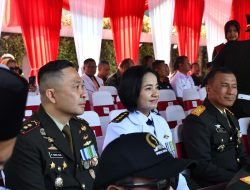 Komandan Lanal Bandung Beserta Unsur FKPD Provinsi Jawa Barat Hadiri Upacara Peringatan Hari Bhayangkara Ke-78 Tahun 2024