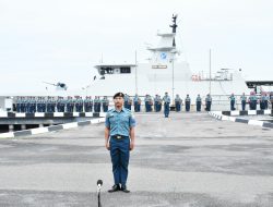 Asops Danlantamal I Pimpin Upacara Bendera, Harus Selalu Bersyukur dan Antisipasi Perubahan Cuaca