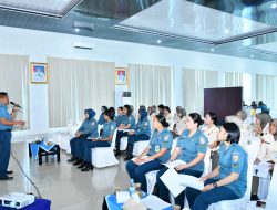 Lantamal I Laksanakan Latihan Dalam Dinas Pelatihan Master Of Ceremony (MC)