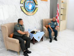 Danlantamal I Terima Kunjungan Pa Sahli TK II Bidang Komsos Panglima TNI