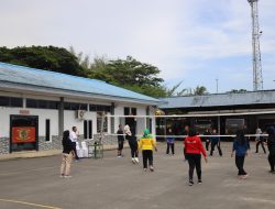 Ketua Jalasenastri Korcab I DJA I Laksanakan Olahraga Bersama