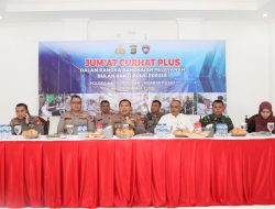 Jum’at Curhat Kapolrestro Jakpus Dalam Rangka Pelayanan Bulan Bakti Polri Presisi Bersama Warga