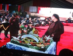 Pergelaran Wayang Kulit Dengan Tokoh Tumurune Wiji Sejati Dalam HUT POLRI Bhayangkara Ke-78 Tahun