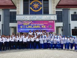 Satlinlamil 3 Ikuti Panggung Prajurit HUT Kolinlamil Ke-63 Melalui Vicon, Sajikan Hasil Ketahanan Pangan Ikan Lele