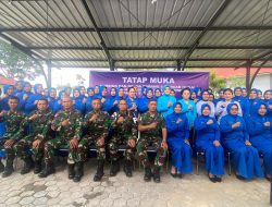 Tatap Muka Komandan Lanal Bintan Bersama Prajurit Lanal Bintan dan Anggota Cabang 5 Korcab IV DJA I