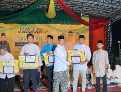 Danlanal Bintan Hadiri Acara Tablik Akbar Peringatan Tahun Baru Islam 1446 H Bersama FKPD Bintan