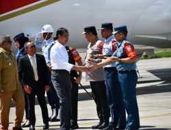 Komandan Lanal Sabang Sambut Kedatangan Presiden RI di Provinsi Aceh