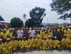 Danlanal Bintan Bersama Jajaran Forkopimda Bintan Turut Serta Lepas Kontingen POPDA IX Kabupaten Bintan