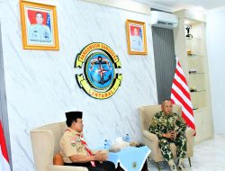 Danlantamal I Terima Kunjungan Ketua Kwartir Daerah Gerakan Pramuka Sumatera Utara