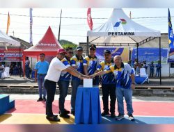 Danlanal Sibolga Buka Secara Resmi Pertandingan Bola Voli Danlanal Cup Dalam Rangka HUT TNI AL Ke-79 Tahun 2024