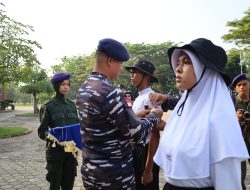 Komandan Lanal Dumai Buka Kegiatan Latdaslintar Taruna/i Politeknik Kelautan dan Perikanan Dumai Angkatan VIII TA. 2024/2025