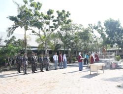 Staf Potensi Maritim Lanal TBA Terapkan Disiplin Tinggi Pada LDKS Siswa/Siswi SMA Negeri 3 Tanjungbalai 