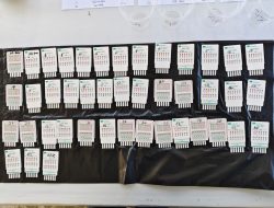 Cegah Penyalahgunaan Narkotika, Lanal Simeulue Gelar Pemeriksaan Urine Terhadap Seluruh Prajurit dan ASN