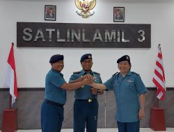 Komandan Satlinlamil 3 Pimpin Sertijab Kepala Akuntansi Satlinlamil 3