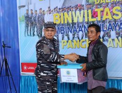 Bangun Sinergitas Dengan Masyarakat Maritim, Lanal Dumai Gelar Binwiltasla dan Komsosmar Bersama Spotmaral