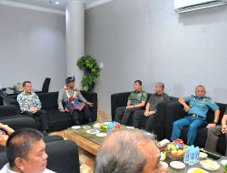 Danlantamal I Sambut Kedatangan Kapolda Sumut Yang Baru