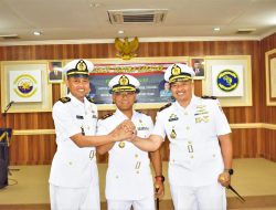 Dansatrol Lantamal I Pimpin Serah Terima Jabatan Komandan KRI Sigalu-857