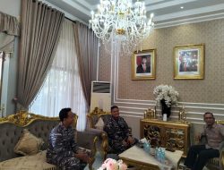 Courtesy Call Danlanal Simeulue Kepada PJ. Bupati Aceh Selatan