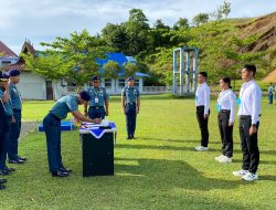 Pangkalan TNI AL Nias Laksanakan Penandatanganan Pakta Integritas Didepan Calon Siswa Bintara/Tamtama Gelombang ll TA. 2024