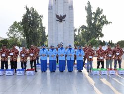 Sambut HUT Ke-78 Jalasenastri Korcab I DJA I Ziarah KE TMP Bukit Barisan