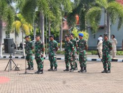 KOMANDAN LANAL BENGKULU BERANGKATKAN CASIS BINTARA DAN TAMTAMA PK TNI AL TA. 2024 GELOMBANG II SUB PANDA LANAL BENGKULU