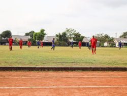 PERTANDINGAN SEPAK BOLA PERSAHABATAN ANTARA TIM LANTAMAL I VS TIM RSUP HAJI ADAM MALIK