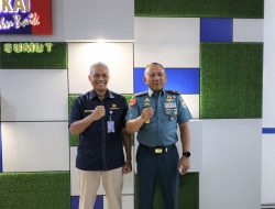 DANLANTAMAL I COURTESY CALL (CC) KEPADA KEPALA KANTOR WILAYAH BEA DAN CUKAI SUMUT