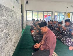 Lanal Dabo Singkep Gelar Doa Bersama Jelang Peringatan HUT Ke-79 RI Tahun 2024