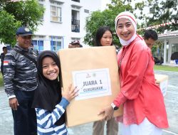 Semarak HUT Kemerdekaan RI Ke-79, Keluarga Besar Lanal TBA Ikuti Lomba- Lomba